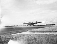 liberator lands at Boxted